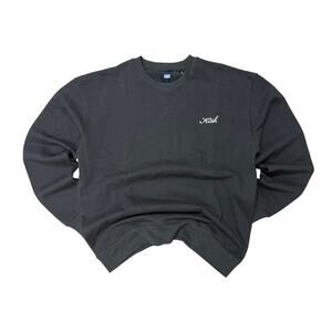 Kith Nelson Embroidered Logo Crewneck Dark Grey L